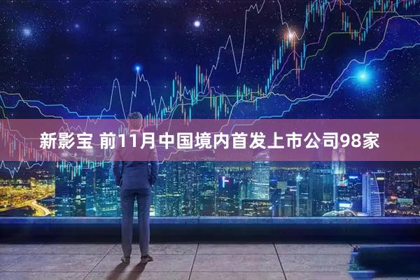 新影宝 前11月中国境内首发上市公司98家